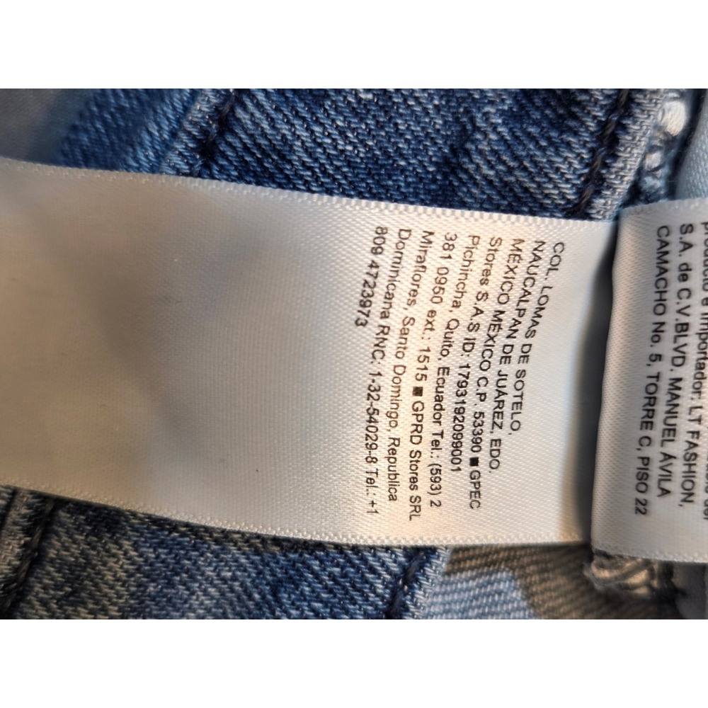 526 Old Navy Women's Size 10 Light Wash Straight Leg Jeans High Rise Denim - Picture 8 of 15